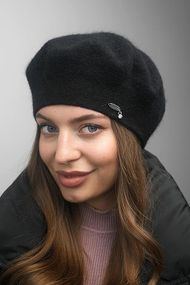 Берет «Донна» (7218) черный