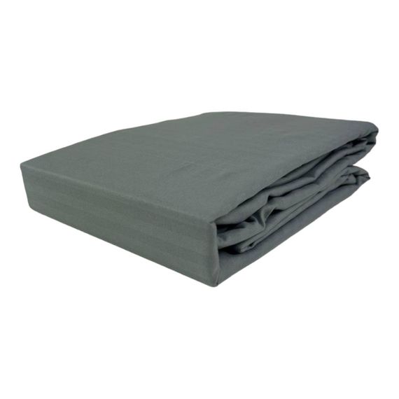 Комплект постільної білизни Emily Fiber Grey Stripe мікрофібра двоспальний 175х205 см сірий (94193749) | Зображення 3