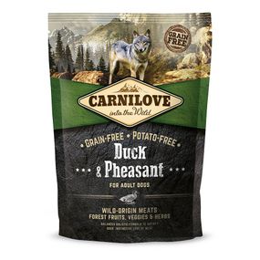 Корм Carnilove Dog Adult Duck & Pheasant сухий з качкою та фазаном для дорослих собак 1.5 кг