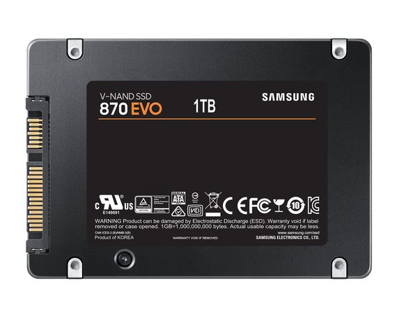 Накопичувач SSD Samsung 2.5' 250GB SATA 870EVO (MZ-77E250B/EU) | Зображення 5