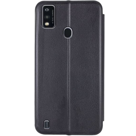 Шкіряний чохол (книжка) Classy для ZTE Blade A51 Слот для візитки, Чорний | Зображення 2