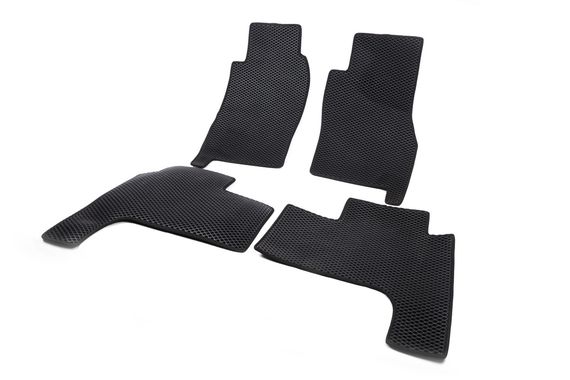 Килимки EVA (чорні) Короткий, 4 штуки (передні та задні) для Nissan Patrol Y61 1997-2011 рр | Зображення 1
