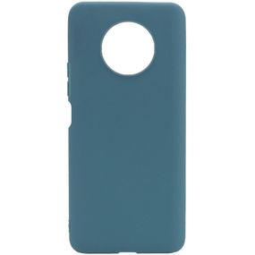 Силіконовий чохол Candy для Xiaomi Redmi Note 9 5G / Note 9T Синій/Powder Blue