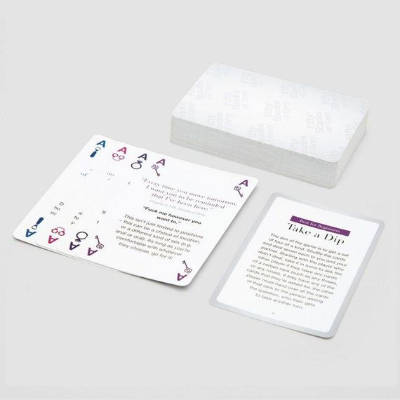 Игральные карты Fifty Shades Of Grey Play Nice Talk Dirty для прелюдии, 52 карты Sex Aura | Зображення 1