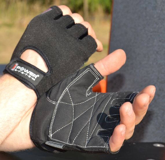 Рукавички для фітнесу Power System PS-2250 Pro Grip Black M | Зображення 4