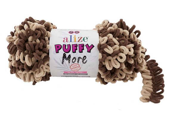 ALIZE PUFFY MORE 6287 алізе пуффі море алізе пуффі мо плюшева пряжа
