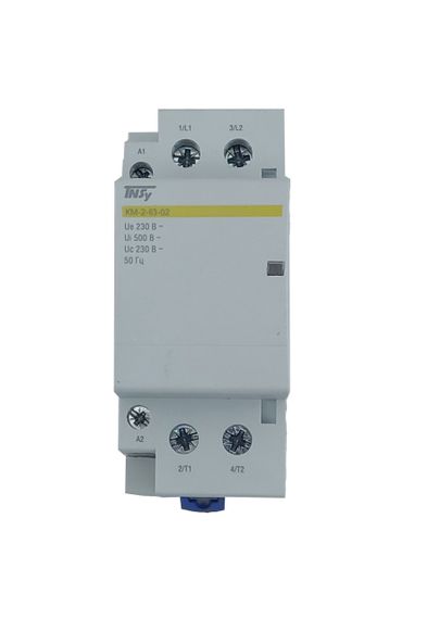 Контактор модульний КМ-2-63-02 63А 230AC 2NC 2р 2мод Ny95503827 | Зображення 1