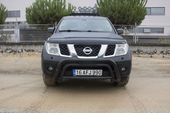 Дефлектор капоту (EuroCap) для Nissan Navara 2006-2015 рр | Зображення 5