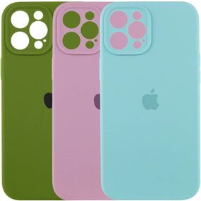 Чохол Silicone Case Full Camera Protective (AA) для Apple iPhone 12 Pro Max (6.7")