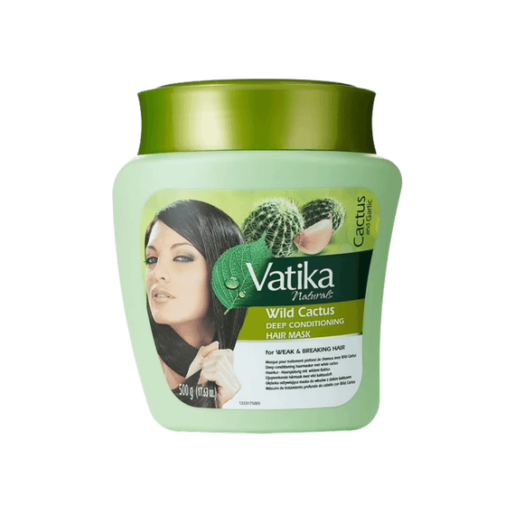 Відновлююча маска для волосся з кактусом  Wild Cactus 500мл Dabur Vatika 5022496005388