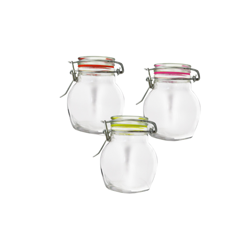 Ємність для спецій з замком 110мл скло S&T 7072-01