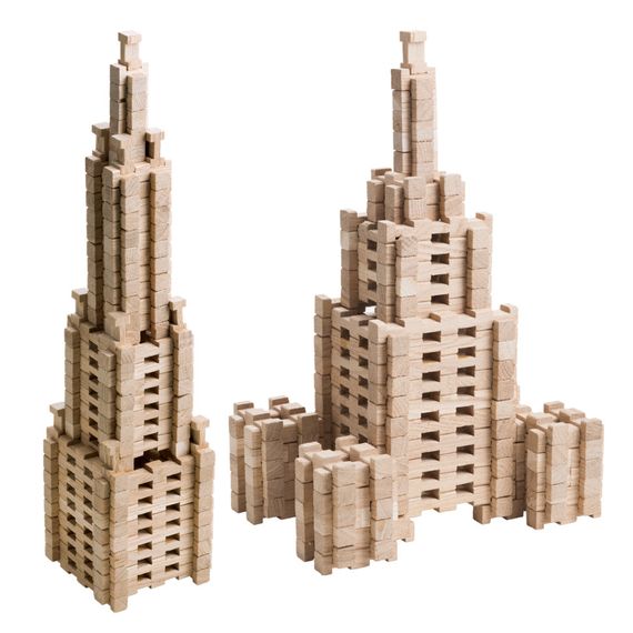 Дерев'яний конструктор "Фантазія" Igroteco 900033, 240 деталей | Зображення 2