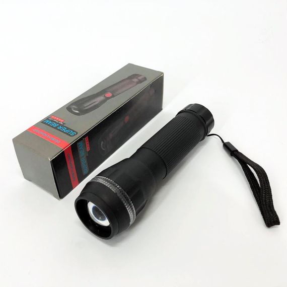 Ліхтар ручний металевий, Пило-вологозахищений ліхтарик, Ліхтар з регулюванням променя QO-60 | Зображення 3