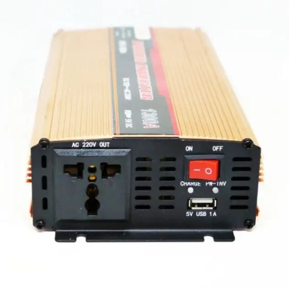 Преобразователь автомобильный инвертор UKC AC/DC UPS 1300 Вт | Зображення 2