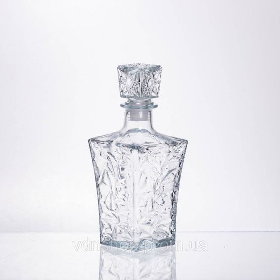 Набір для напоїв графин та 6 склянок для напоїв із товстого скла прозорий 64486-26 | Зображення 2