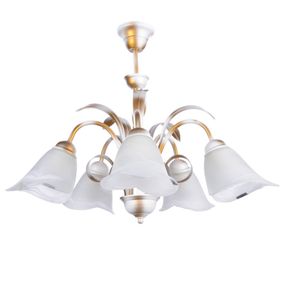 Люстра флористика E27 60W WH (BKL-468S/5)