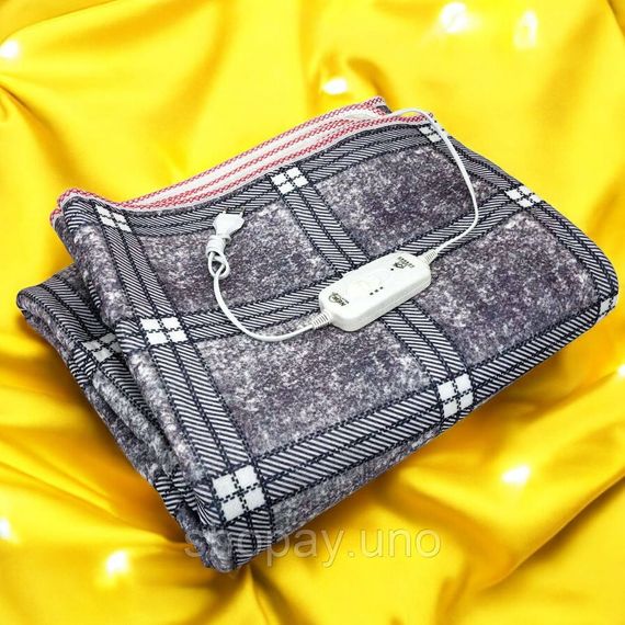 Ковдра електрогрілка Electric Blanket 150х170см, Практична електроковдра, Електропростирадло з сумкою BM-39