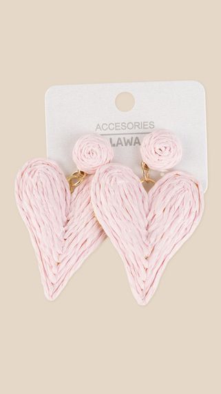 Сережки жіночі Сердечка Color Pop LAWA WTJ02604 Світло-рожевий shop (2000999550164) | Зображення 1