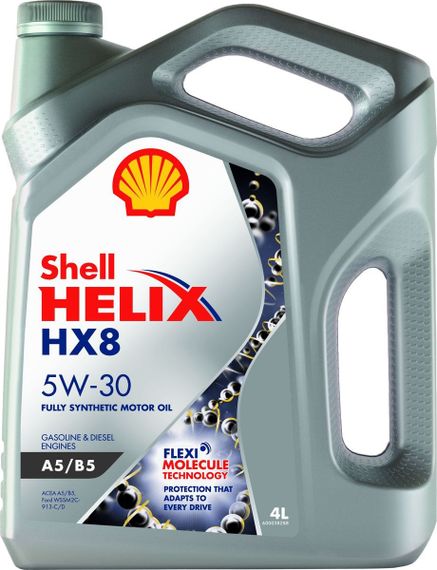 Моторна олива Shell Helix HX8 5W-30 4л.