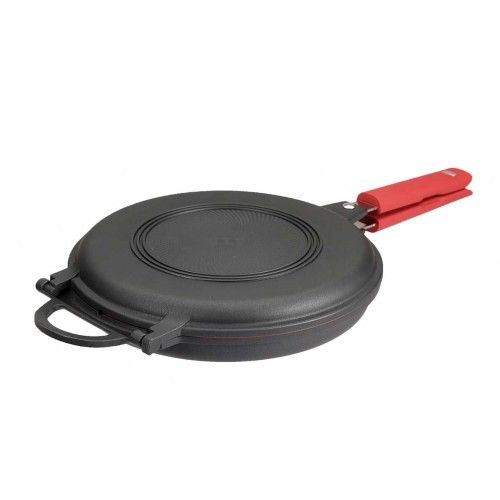 Сковорода-гриль двойная Bergner Infinity Chefs Essence BGIC-2030 26 см | Зображення 2