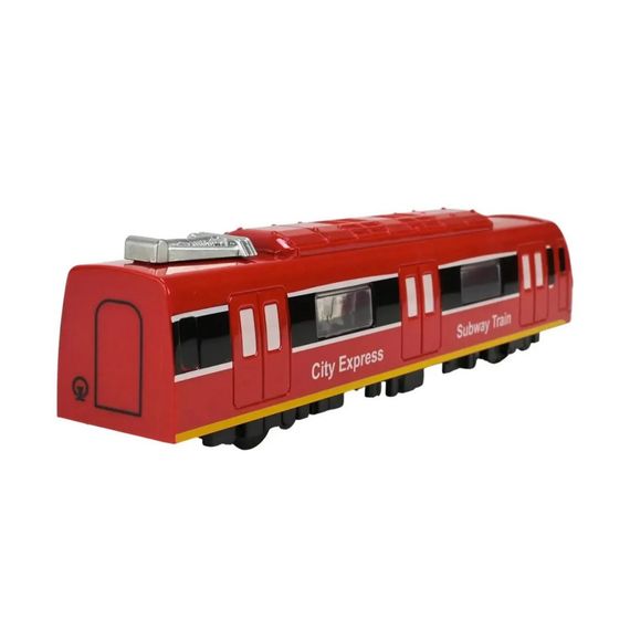 Дитячий ігровий потяг 731-27K(Red) червоний, світиться, 23х4х5 см | Зображення 3