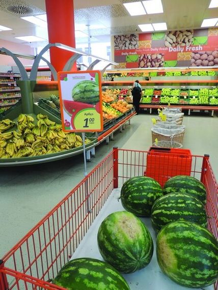Телескопический держатель на сетку высотой 300-500 мм с рамкой, Оранжевый, А5