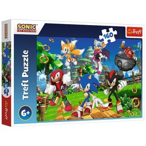 Пазл Trefl Sonic Соник і друзі 160 елементів (5900511154214)