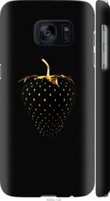 Чохол на Samsung Galaxy S7 G930F Чорна полуниця "3585m-106-24368"