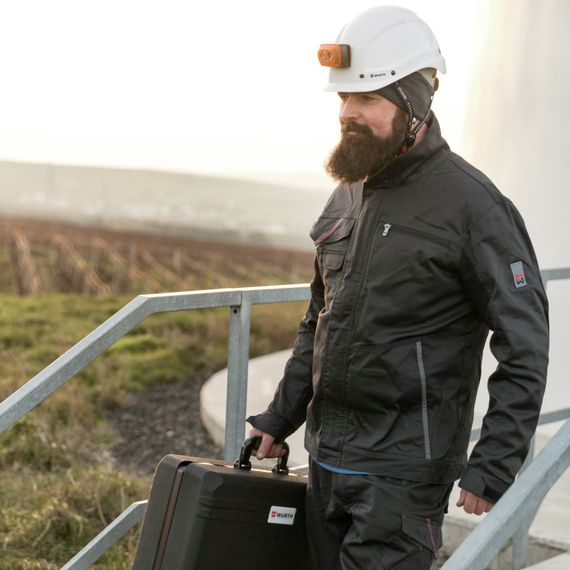 Куртка робоча STRETCH X, антрацит, розмір XL | Зображення 5