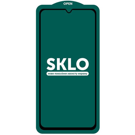 Захисне скло SKLO 5D (тех.пак) для Samsung Galaxy A35 5G / A55 5G Чорний