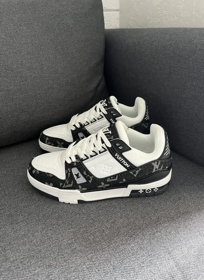 Кросівки Trainer White Black  (топ якість) 45 29 | Зображення 8