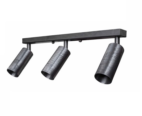 Світильник у стилі лофт MSK Electric Tube спот із поворотним механізмом NL 1105-3 SILVER