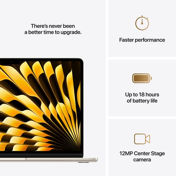Ноутбук Apple MacBook Air 13 M4 A3240 Starlight (MW0Y3UA/A) | Зображення 7