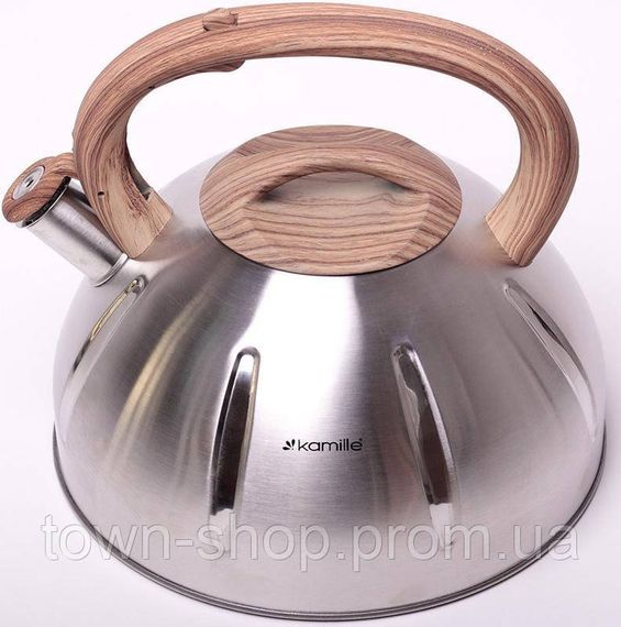 Чайник Kamille Whistling Kettle 5л из нержавеющей стали со свистком KM-0698 | Зображення 1