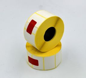 Термоетикетка Т. Еко 40*30 мм 1000 етикеток прямокутна 10 шт біла (4030T1000V25)