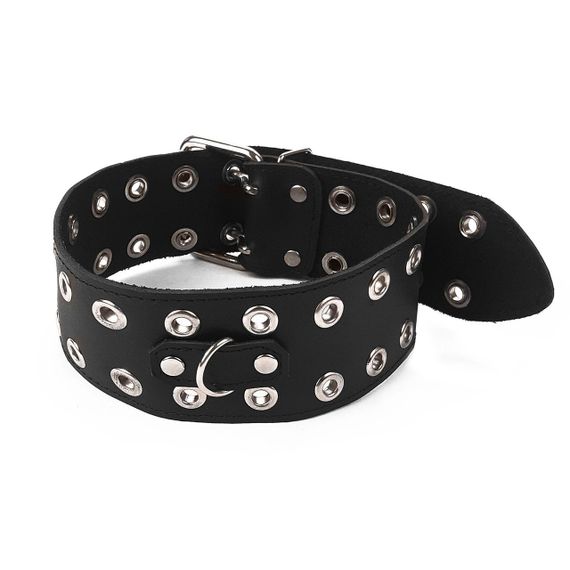 Нашийник Art of Sex - Tessa, натуральна шкіра, колір чорний | Зображення 3