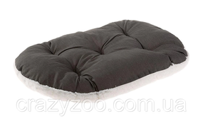 Подушка для собак та котів Ferplast Relax F 78/8 зі штучним хутром сіра 78x50 см 82078097
