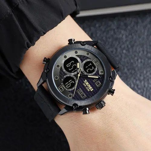 Військовий годинник для ЗСУ, Годинники чоловічі для плавання, Сучасний військовий годинник ZY-28 | Зображення 6