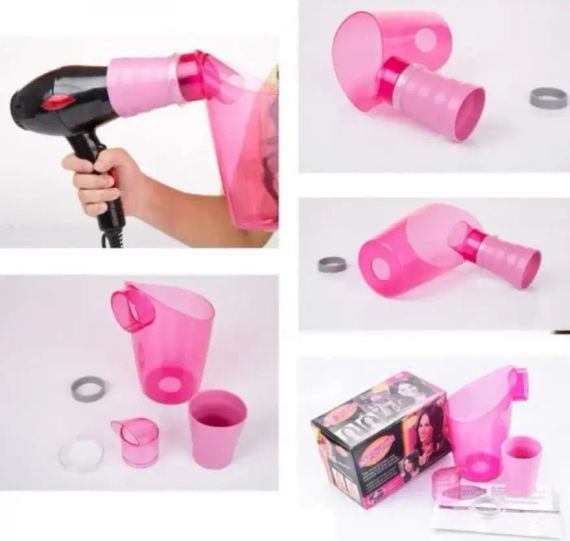 Воздушные бигуди Air Curler | Насадка для фена для завивки локонов | Зображення 2