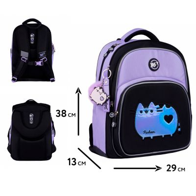Рюкзак школьный Yes Pusheen Shiny S-91 напівкаркасний (559816) | Зображення 9