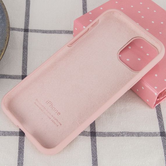 Чохол Silicone Case Full Protective (AA) для Apple iPhone 11 Pro (5.8") Рожевий / Pink Sand | Зображення 2