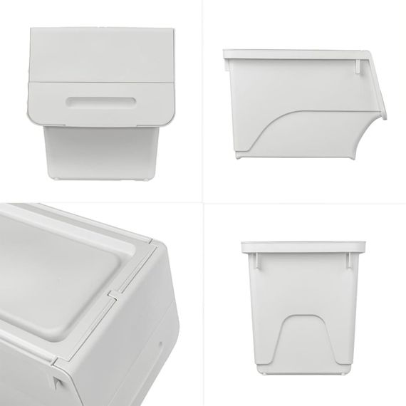 Контейнер для зберігання 45.5х28.5х31см Білий SW-00002421 | Зображення 3