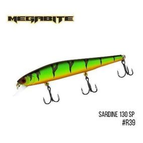 Воблер Megabite  Sardine 130SP (130 mm, 19.7 g, 1.8 m) (R39)