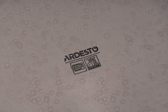 Тарілка ARDESTO обідня Trento, 26,5 см, сіра, кераміка (AR2926TG) | Зображення 7