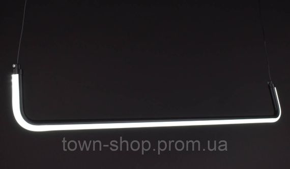Люстра потолочная LED H28L-1-1200-bk Черный 20-150х12х122 см.