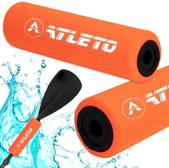 Поплавок для SUP-весла Atleto A-012 неопреновый для сапборда оранжевый 42412178