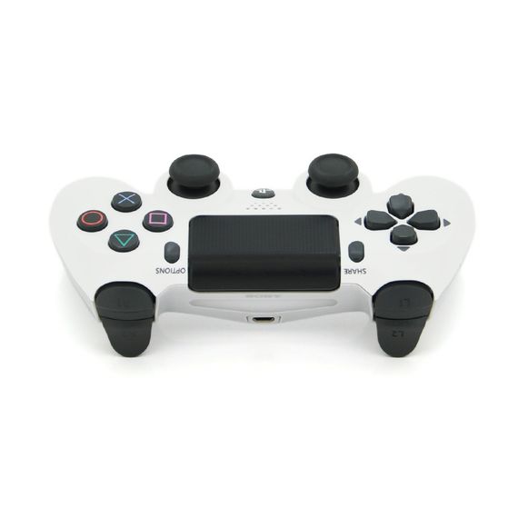Бездротовий геймпад для PS4 SONY Wireless DUALSHOCK 4 (White), 3.7V, 500mAh, Blister | Зображення 1