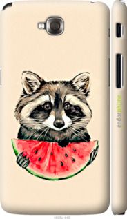 Чохол на LG G Pro Lite Dual D686 Єнотик з кавуном "4605c-440-2448"