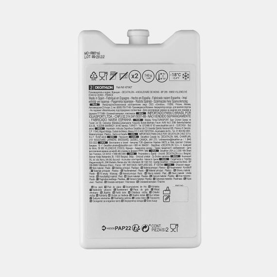 Акумулятор холоду для холодильників для кемпінгу 370 г × 2 шт - One Size | Зображення 2