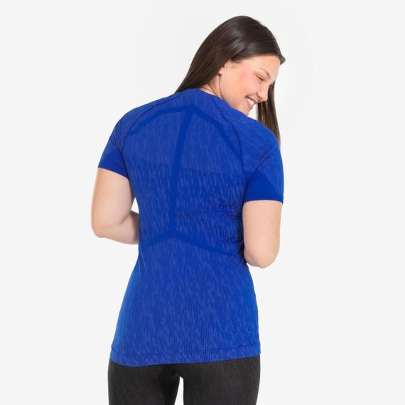 Термофутболка Keepdry для дорослих з короткими рукавами синя індиго - 2XL. | Зображення 2